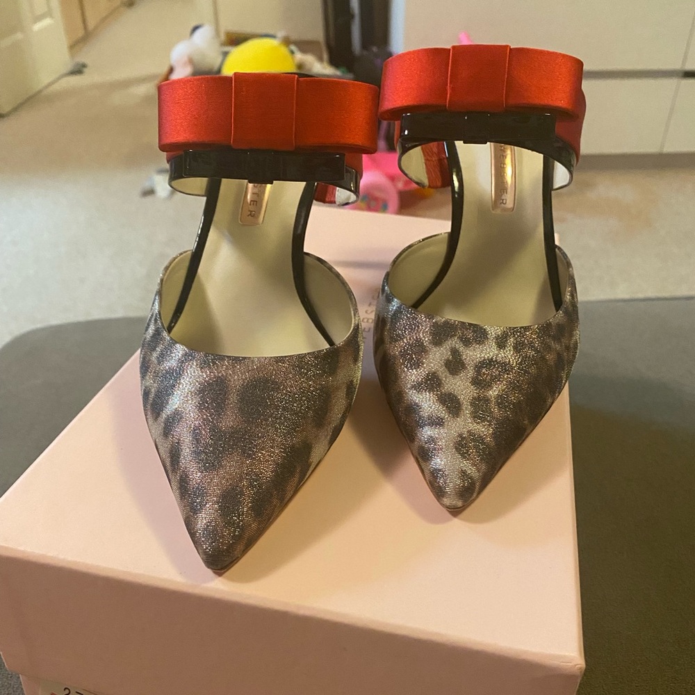 Sophia Webster Bow Mid Mule